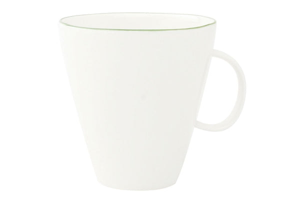 Canvas Home Abbesses Cup Green Rim (set Of 4)