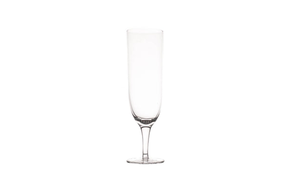 Canvas Home Amwell Champagne Glass In Clear (set Of 4)