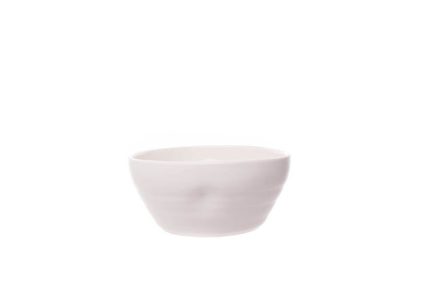 Canvas Home Pinch Cereal Bowl In White (set Of 4)