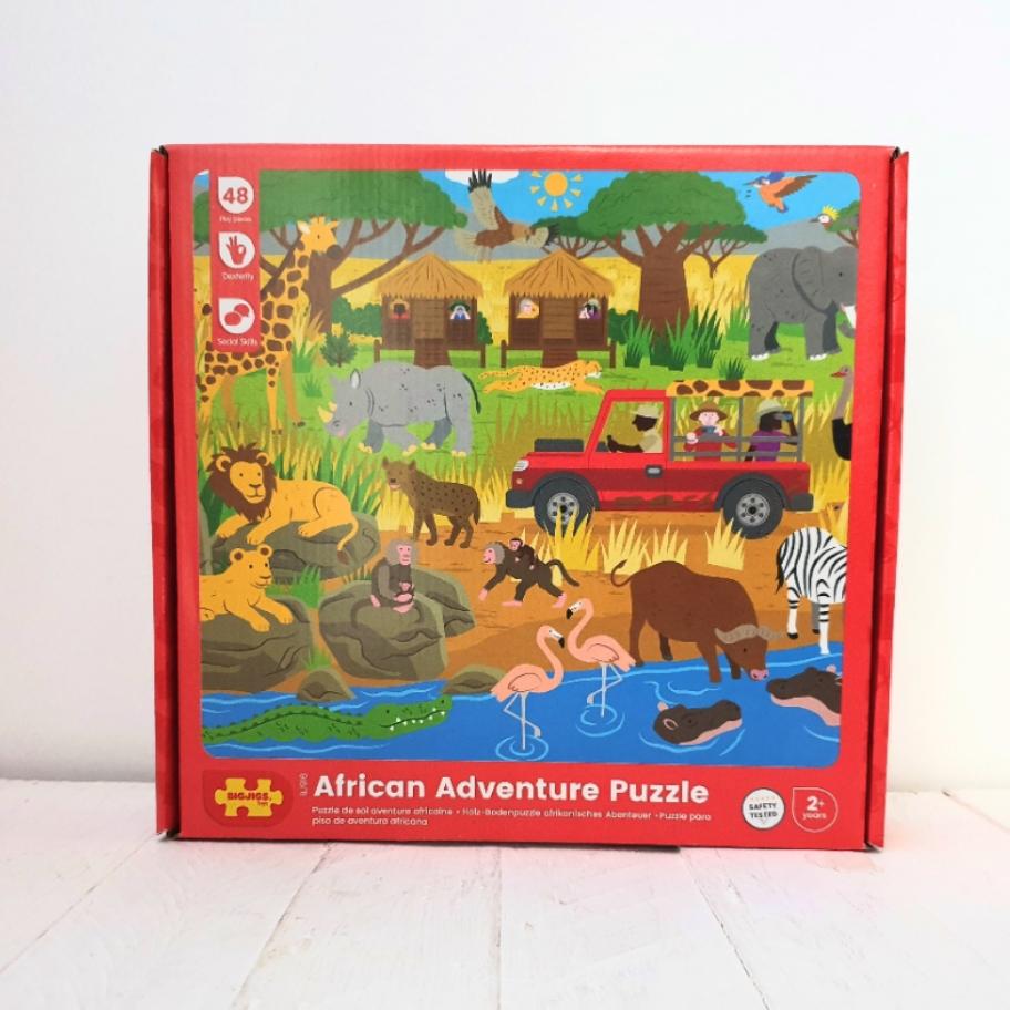 Bigjigs Toys African Adventure Puzzle