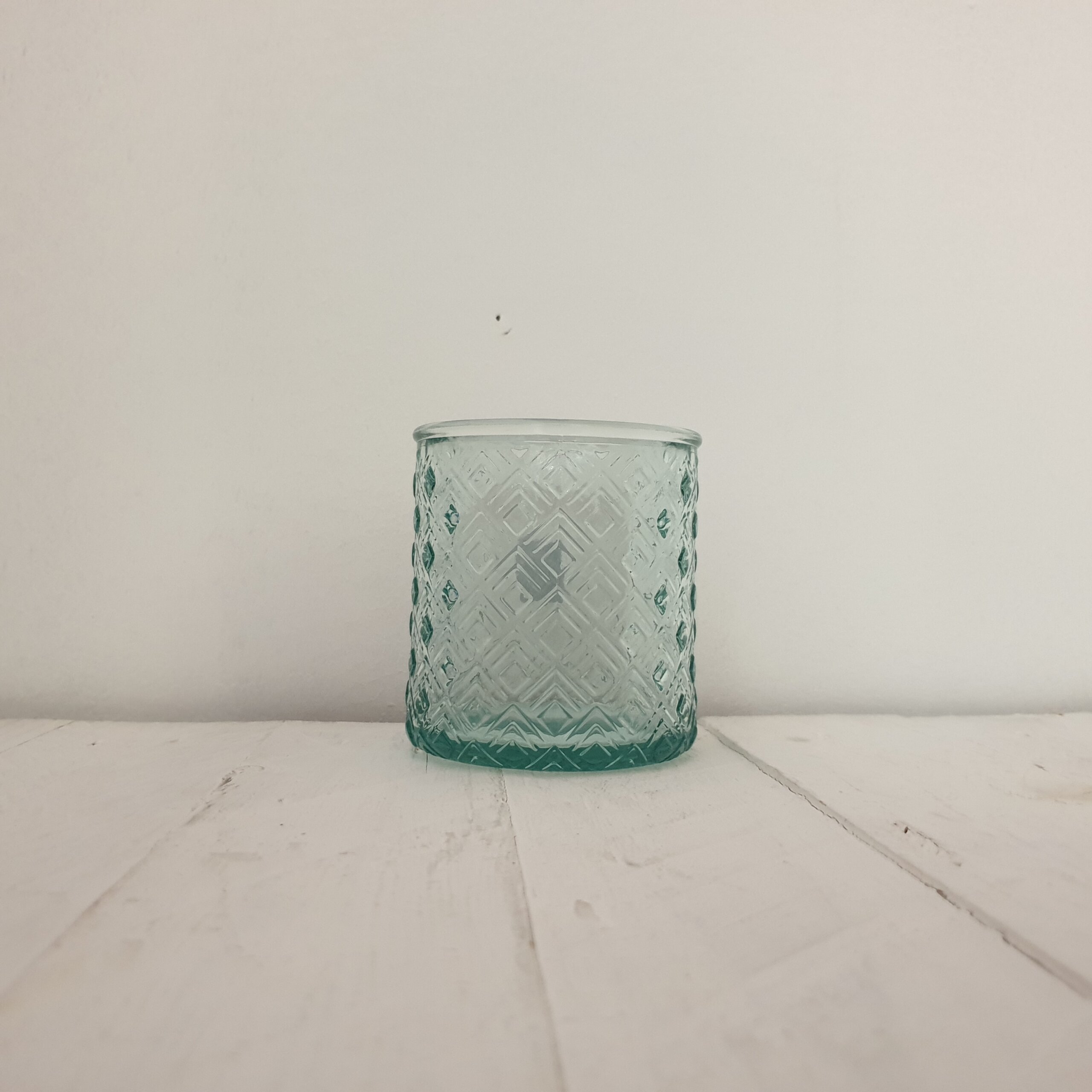 Jarapa Recycled Glass Textured Tumbler Clear