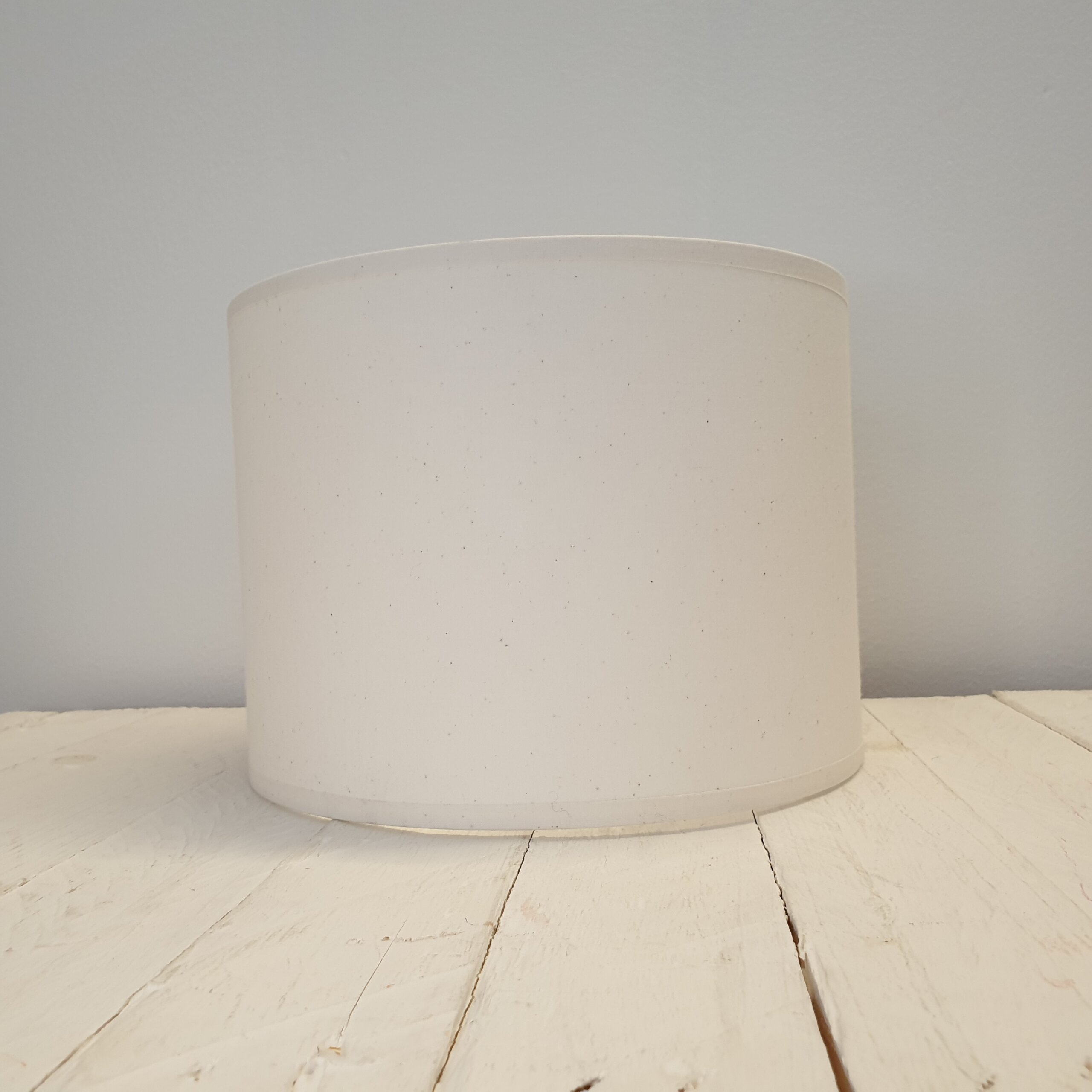 Fabric Drum Lampshade Oatmeal