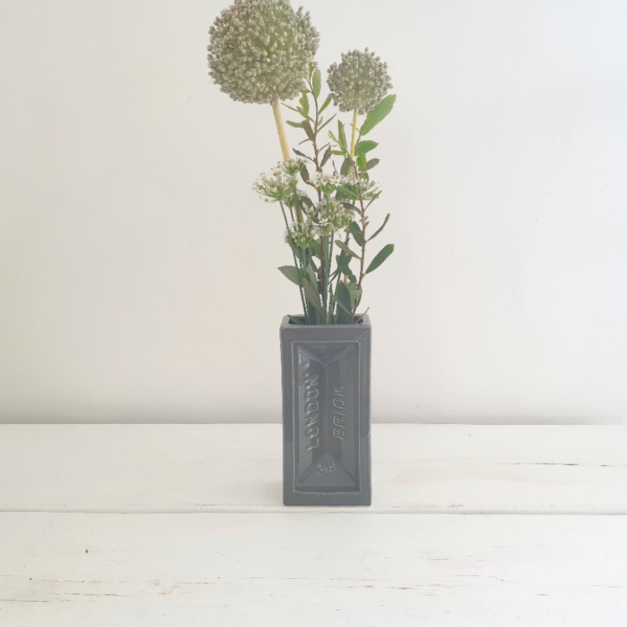 Stolen Form London Brick Vase Grey