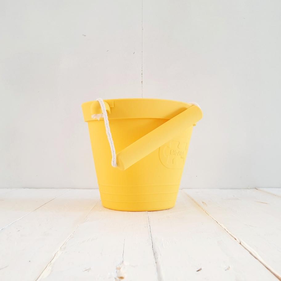 Silicone Bucket Honey Yellow