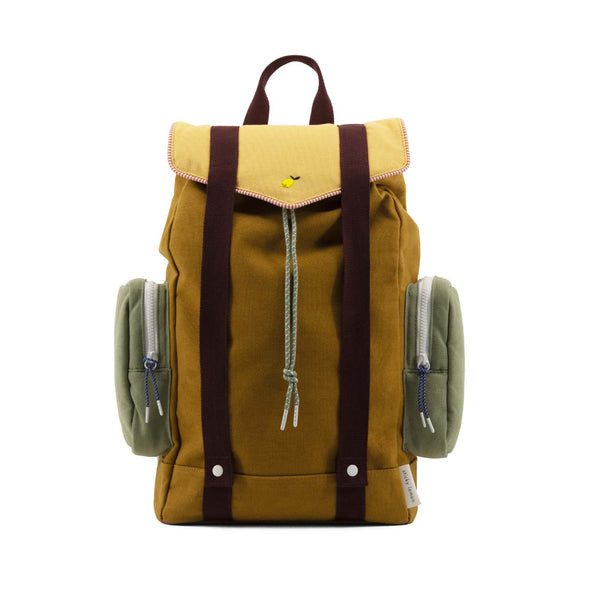 Large Adventure Backpack - Khaki Green