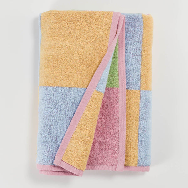 Bath Towel - Surf Multi Check