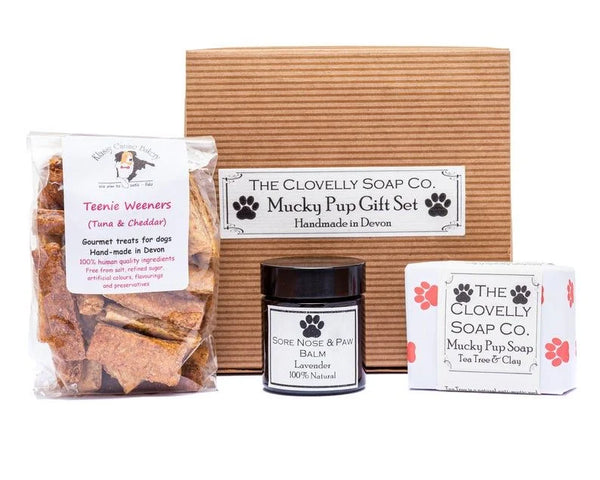 The Clovelly Soap Company Luxury Mucky Pup Gift Set