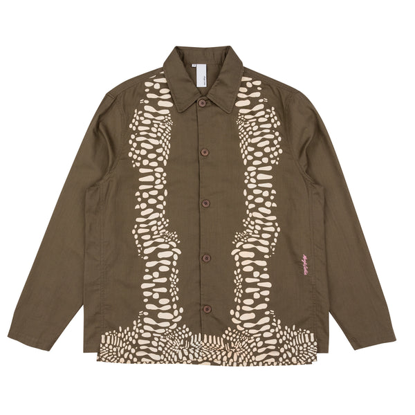 Warp Dot Overshirt Fossil