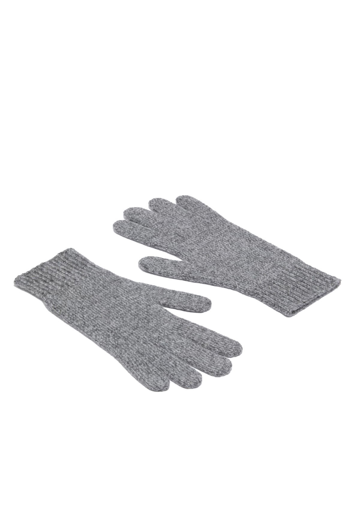 Lea Cashmere Gloves - Medium Grey