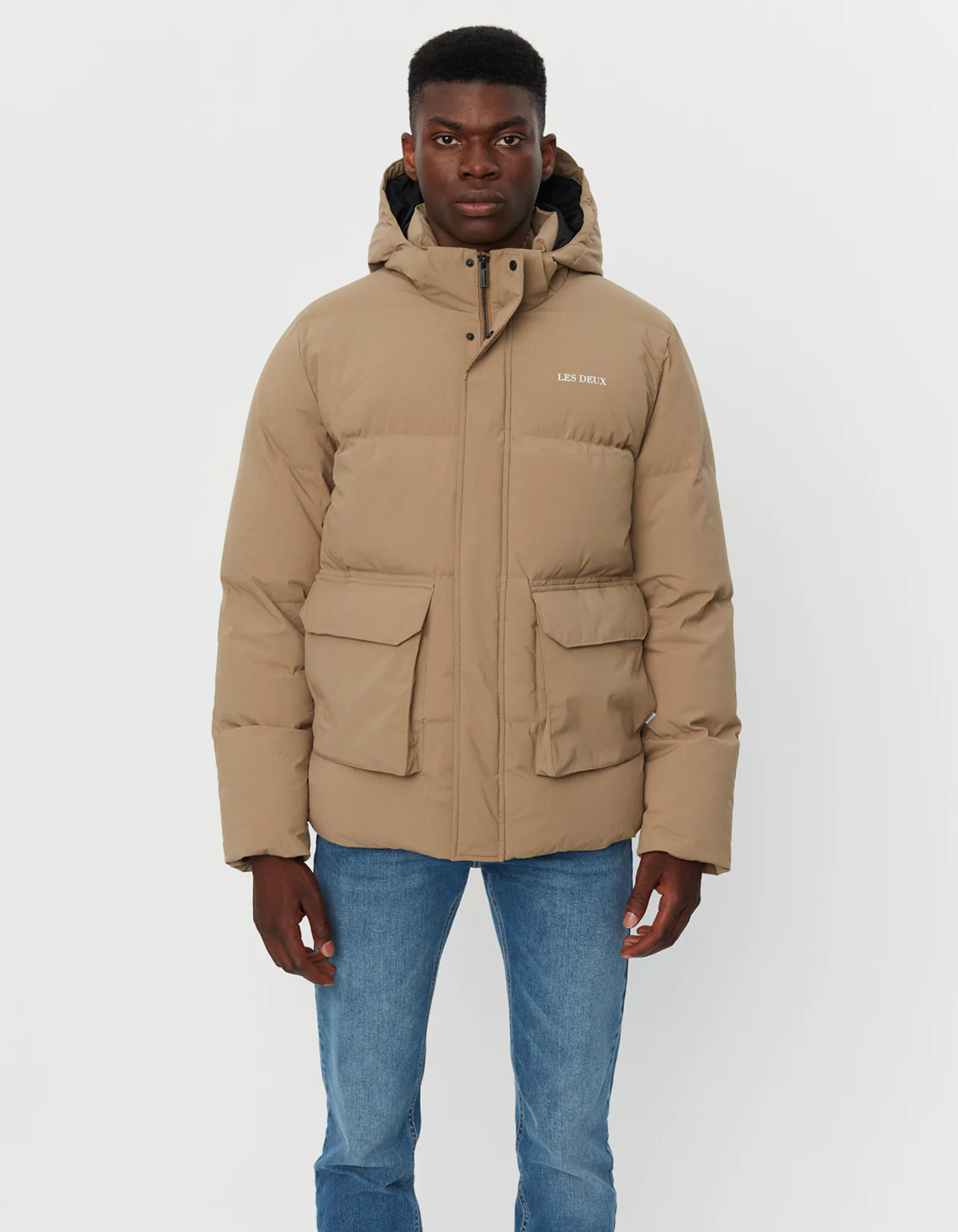 Trouva Maddox Down Jacket Lead Grey