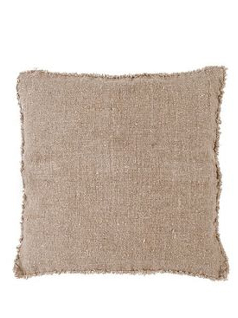 Raw Linen Cushion