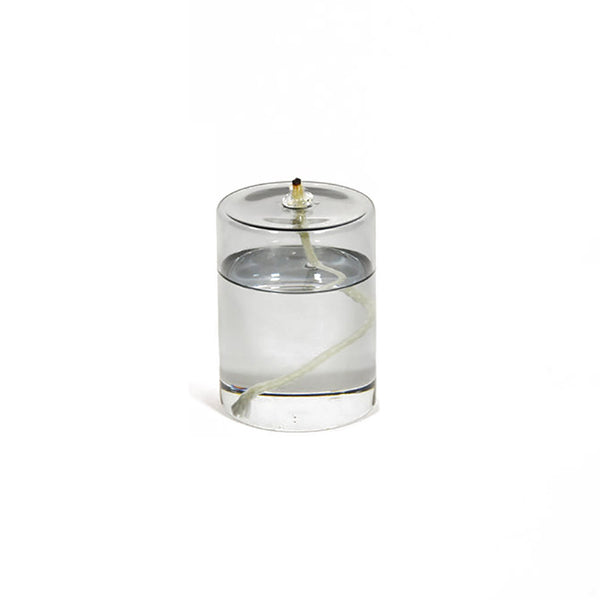 • Medium Glass Oil Lamp