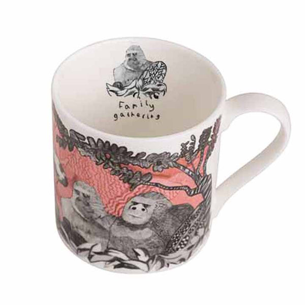 Gorillas Fine Bone China Mug