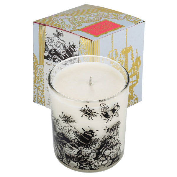 ARTHOUSE Unlimited Bee Free Plant Wax Candle Oats & Honey 20cl.