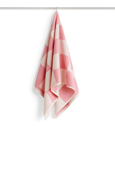 Check Hand Towel - Pink