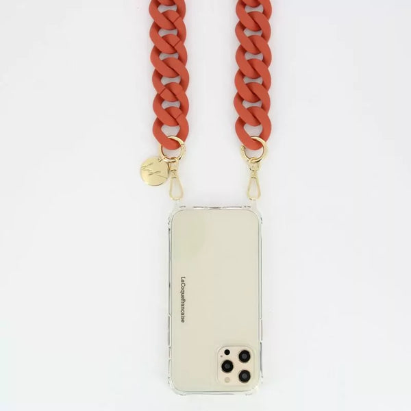 Alice Phone Chain - Brick Red