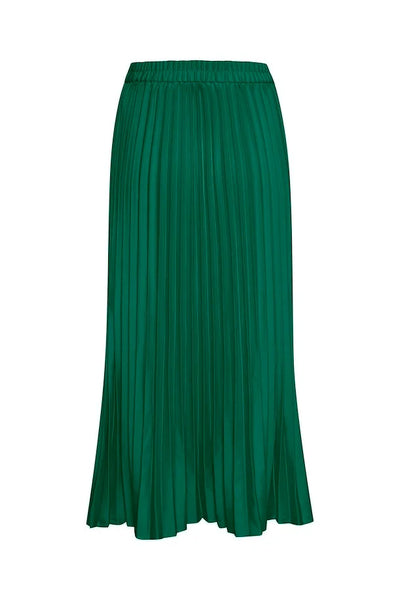 Zilky Plisse Skirt - Emerald Green