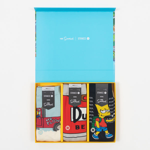 The Simpsons Collaboration 3 Pack Gift Set