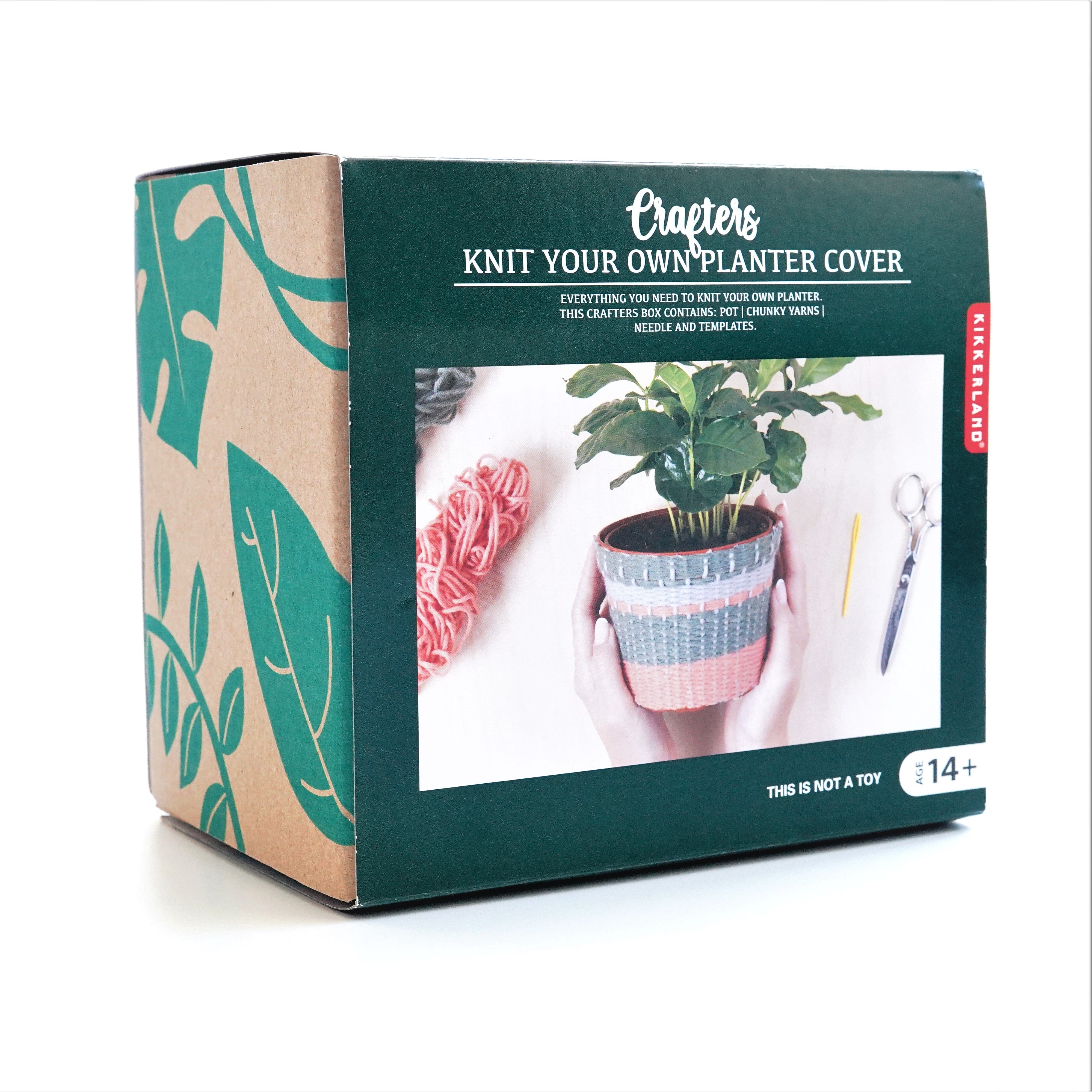 Trouva: Knit Your Own Planter Cover Crafters Kit