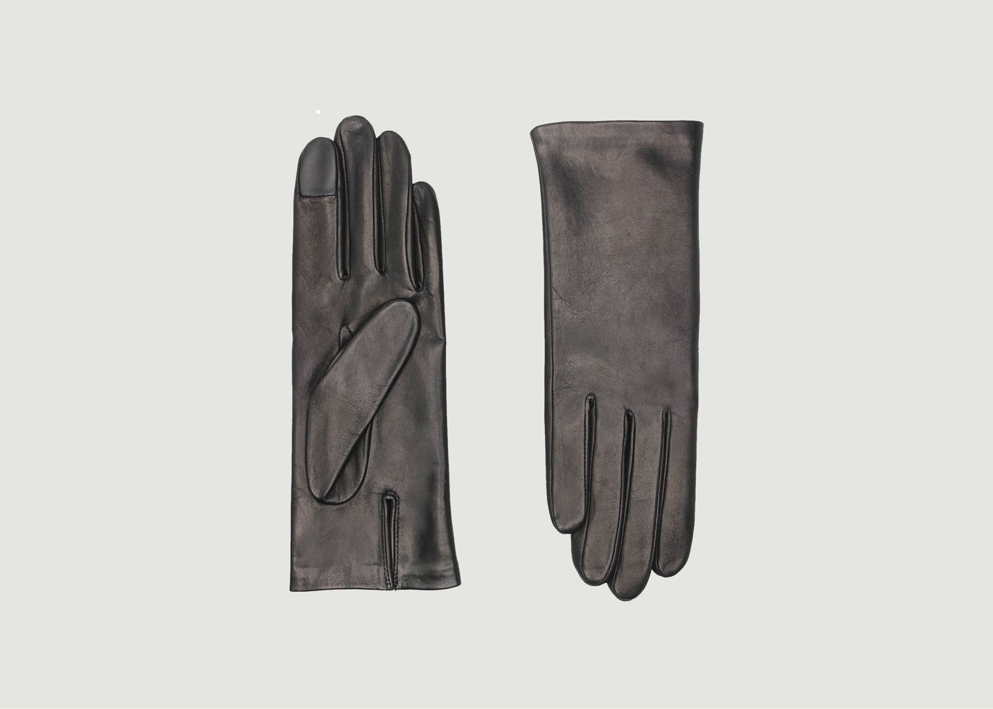 Kate Silk-lined Leather Tactile Gloves