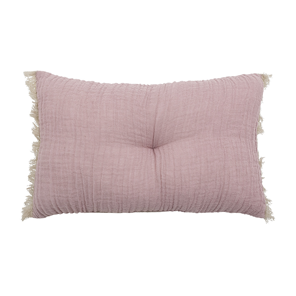 Bloomingville Two-sided muslin cushion