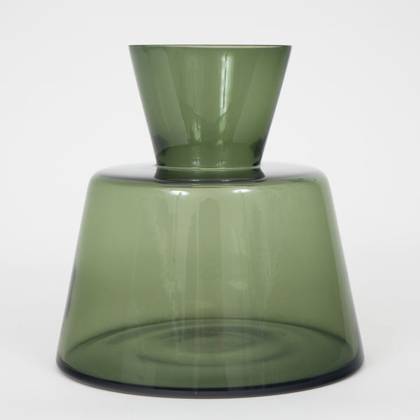 Green Mikkeli Large Glass Vase