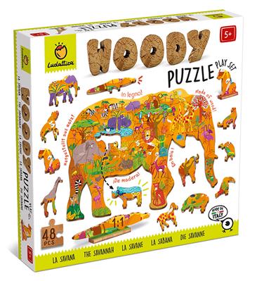 Dam Woody Puzzle - Savanne