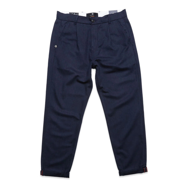 Bravuomo Dorian Wool Chino - Navy