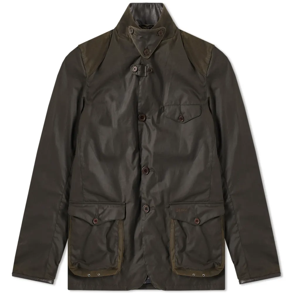 Barbour Beacon Sports Wax Jacket Olive