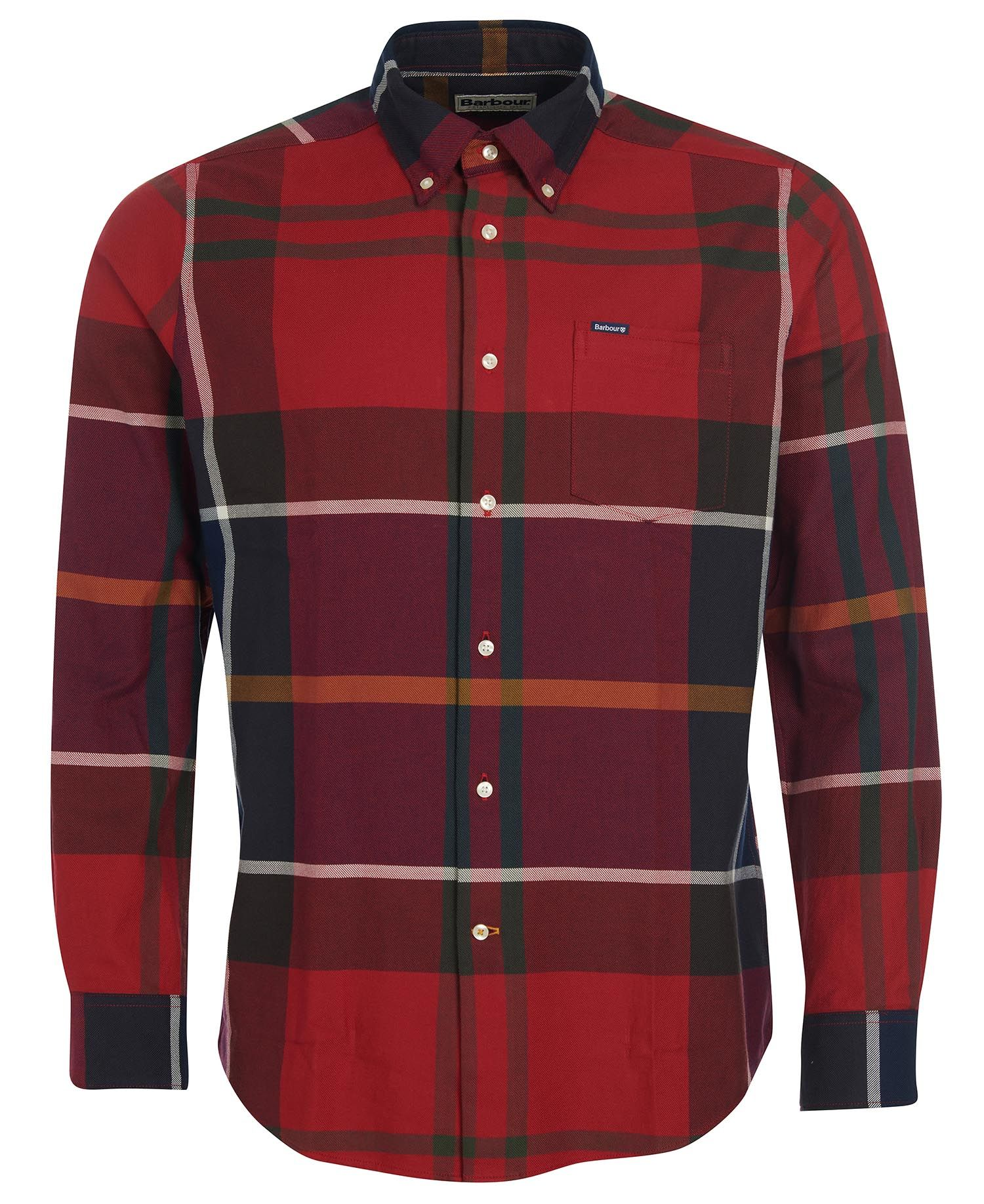 Barbour Dunoon Tailored Shirt Red