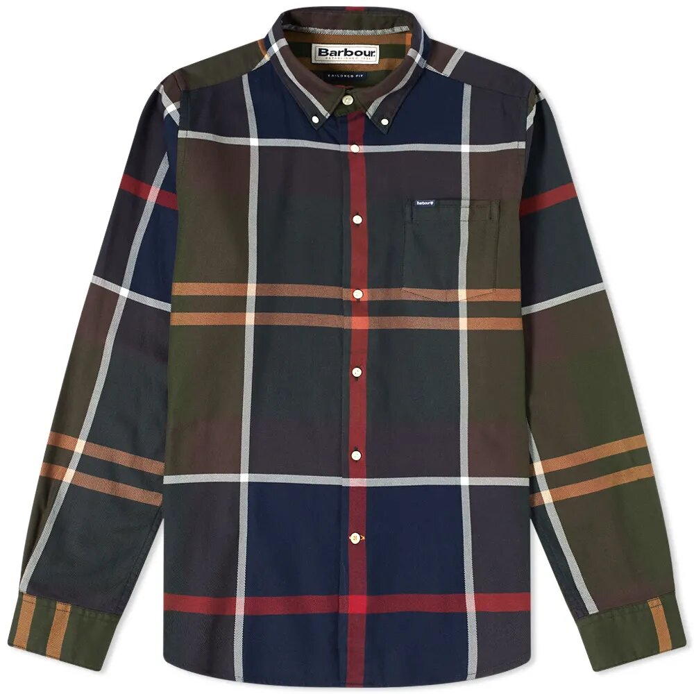 Barbour Barbour Dunoon Taillored Shirt Classic Tartan - S