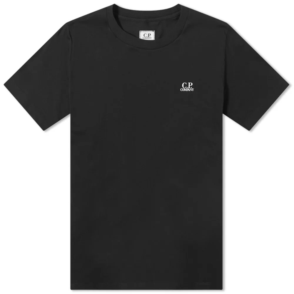 C.P. Company C.p. Company 30/1 Jersey Small Logo T-shirt Black