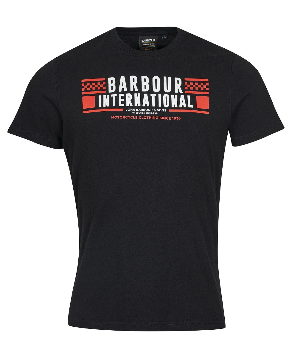 Barbour Barbour International Grasstrack T-shirt Black