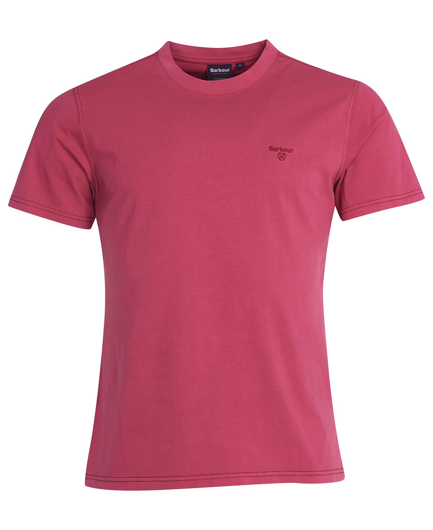 Barbour Barbour Garment Dyed T-shirt Fuscia