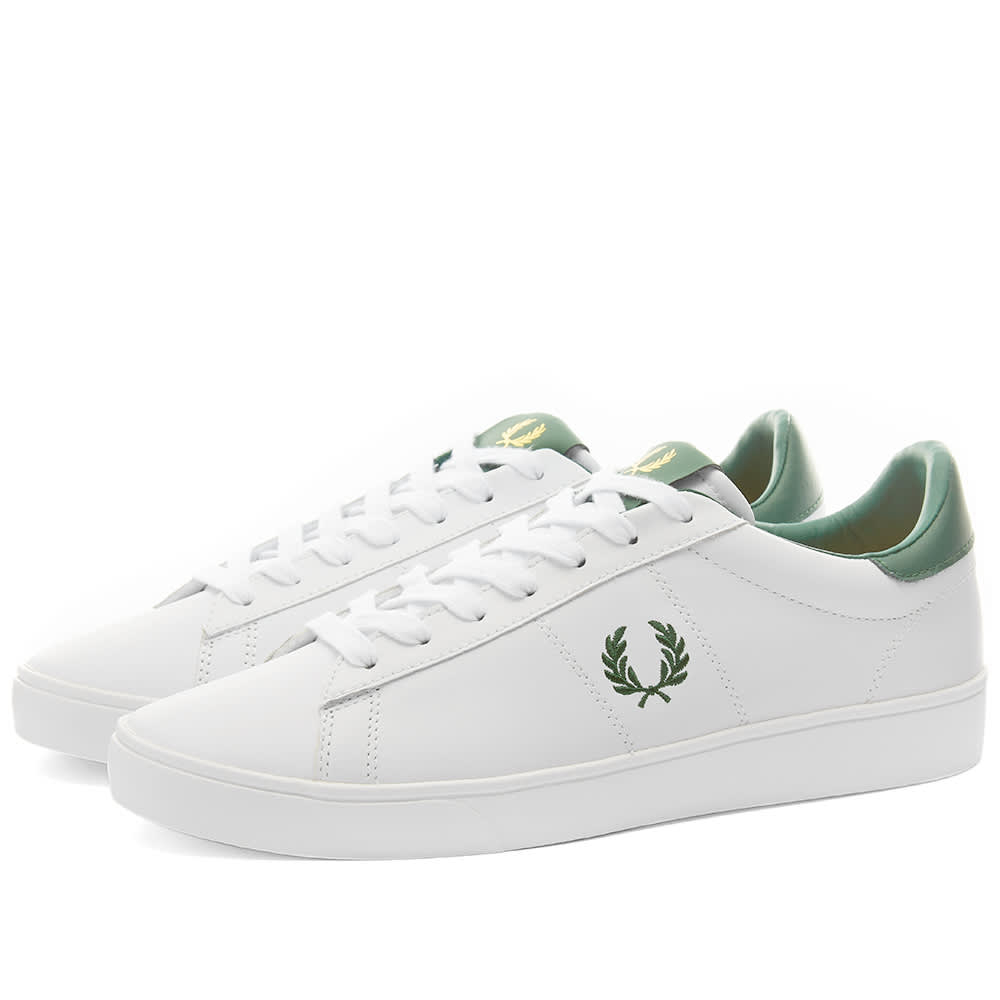 Fred Perry Fred Perry Spencer Leather B2333 White