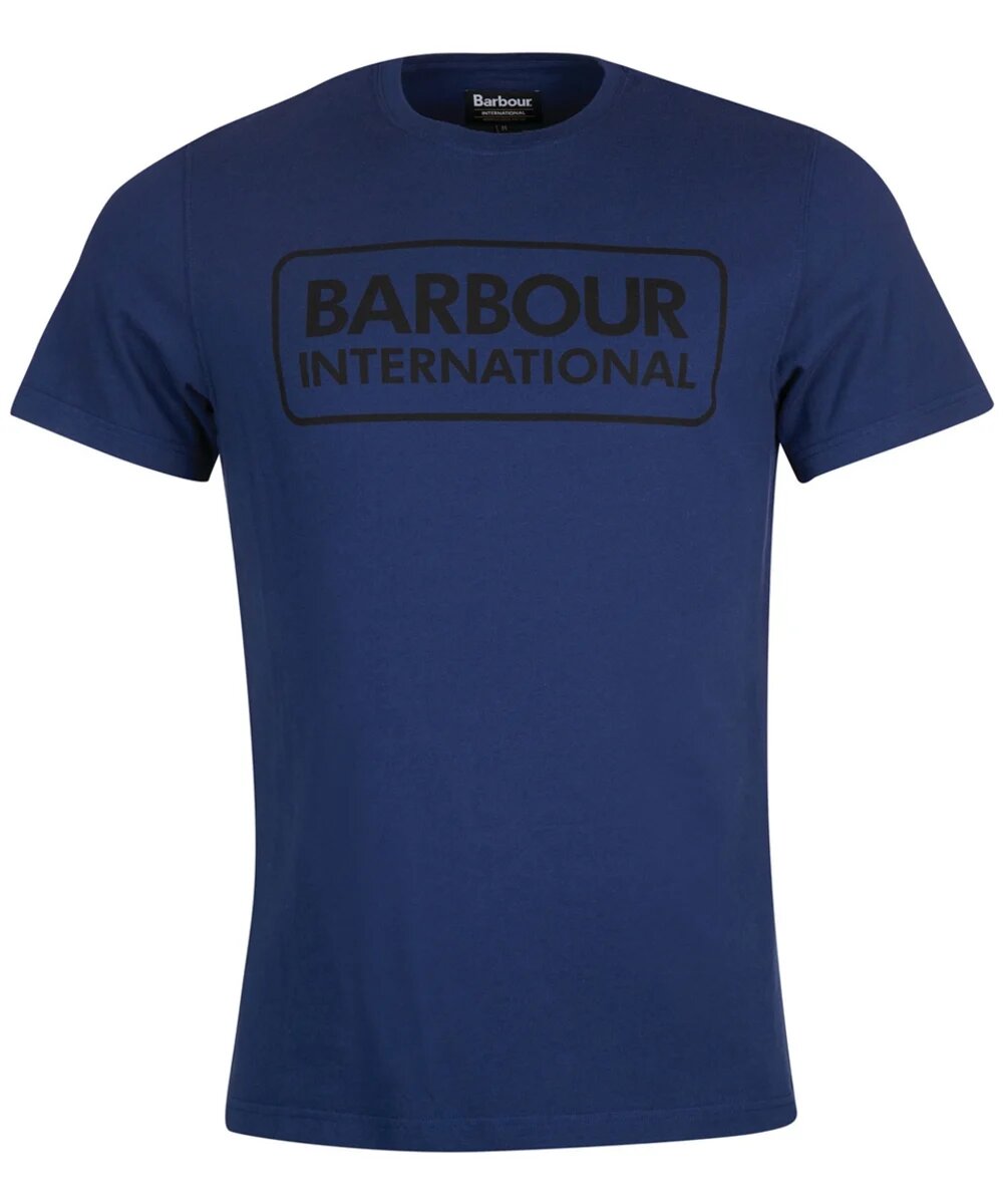 Barbour Barbour International Essential Large Logo T-shirt Regal Blue