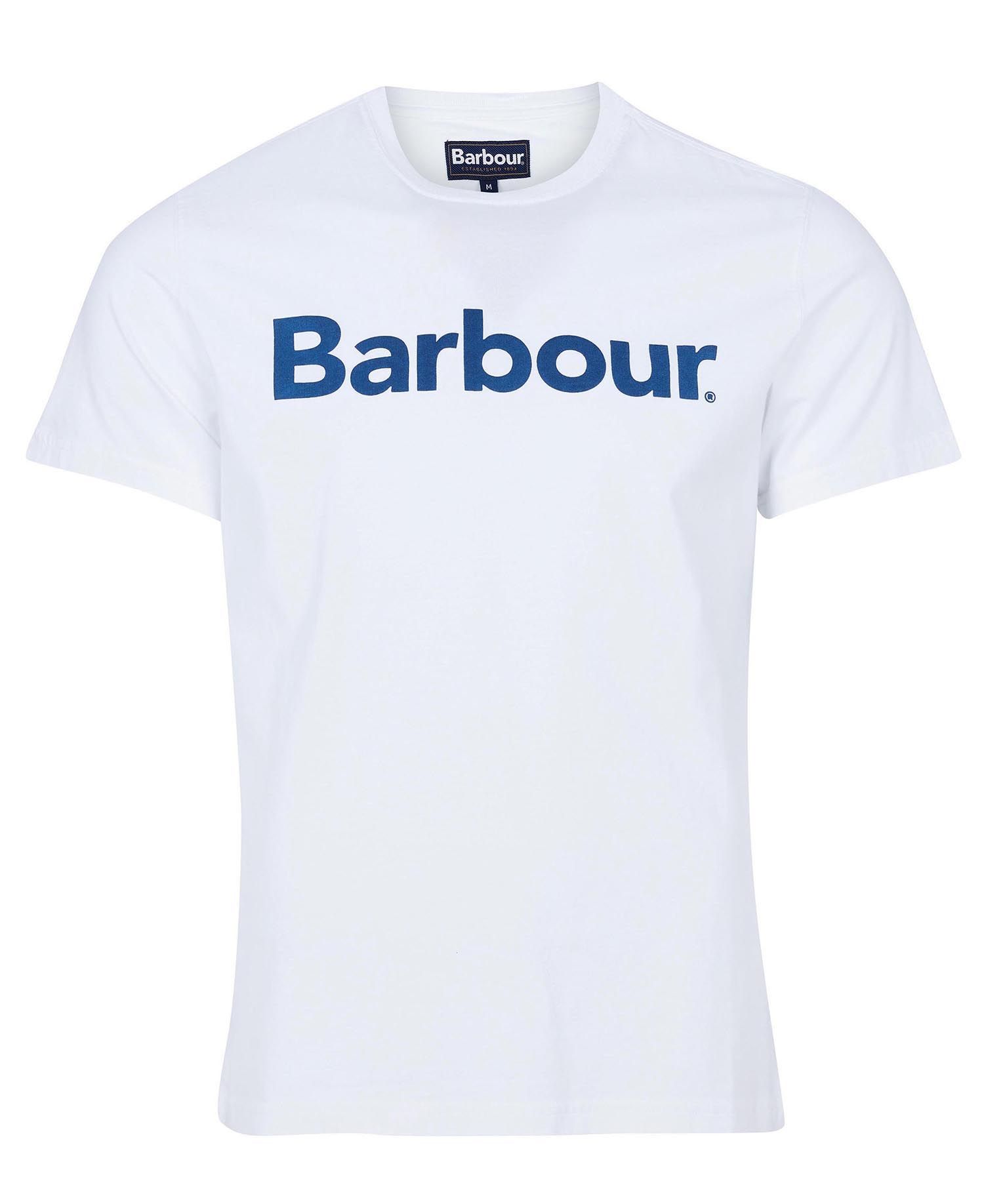 Barbour Barbour Logo T-shirt White