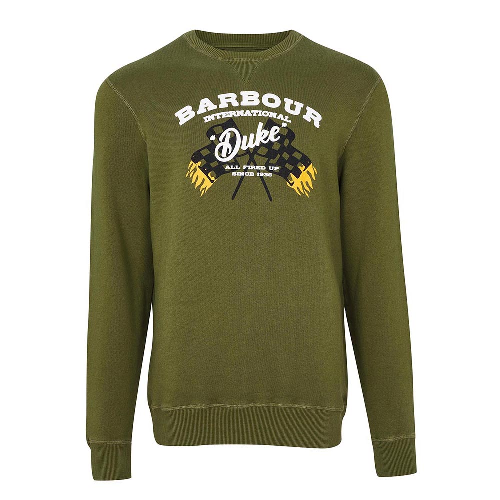 Barbour Barbour International Famous Duke Sweatshirt Vintage Green