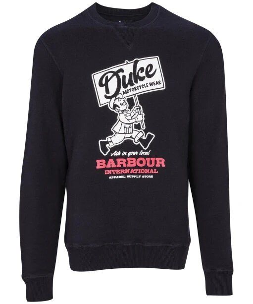 Barbour Barbour International Famous Duke Sweatshirt Black