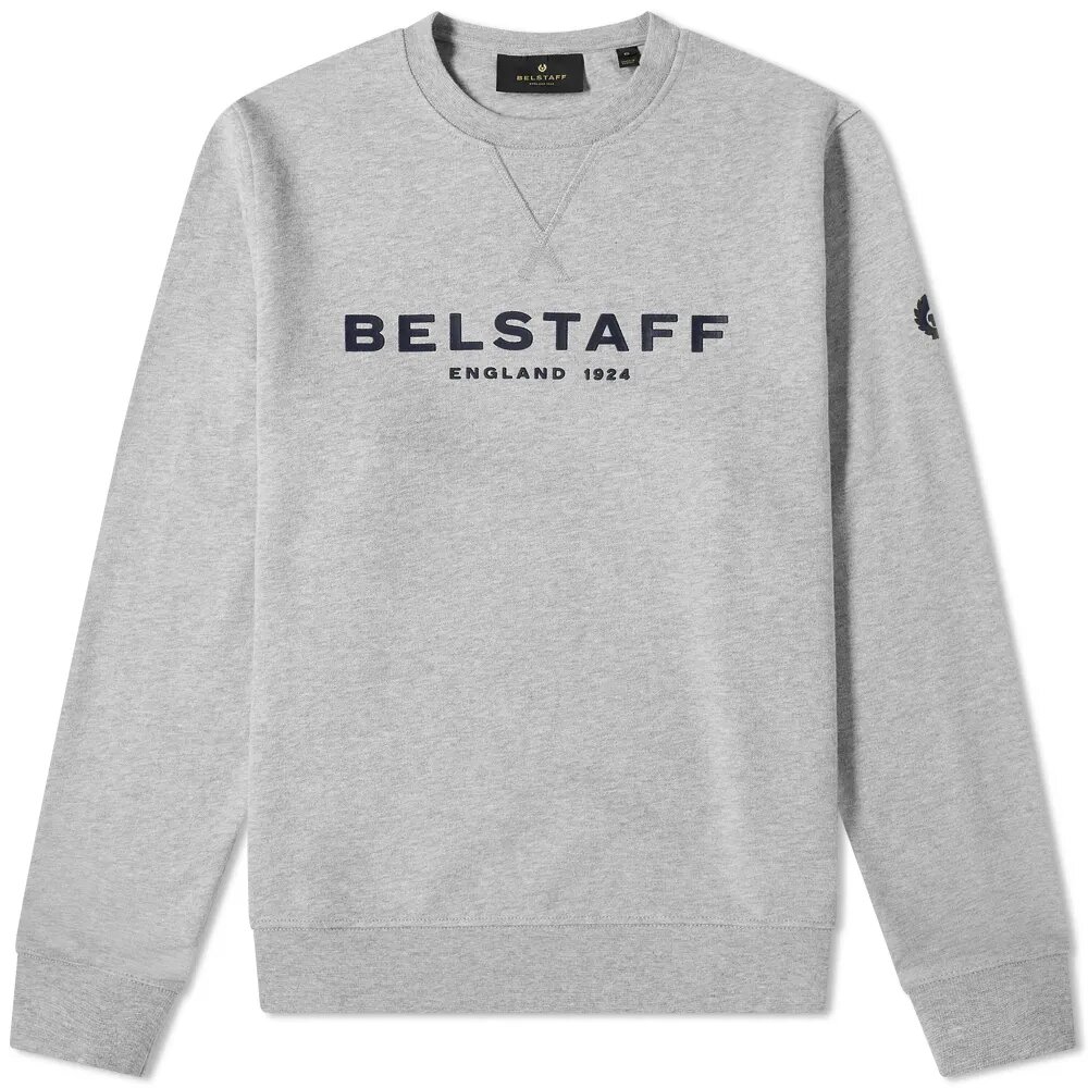 Belstaff Belstaff 1924 Sweatshirt Grey Melange Dark Ink