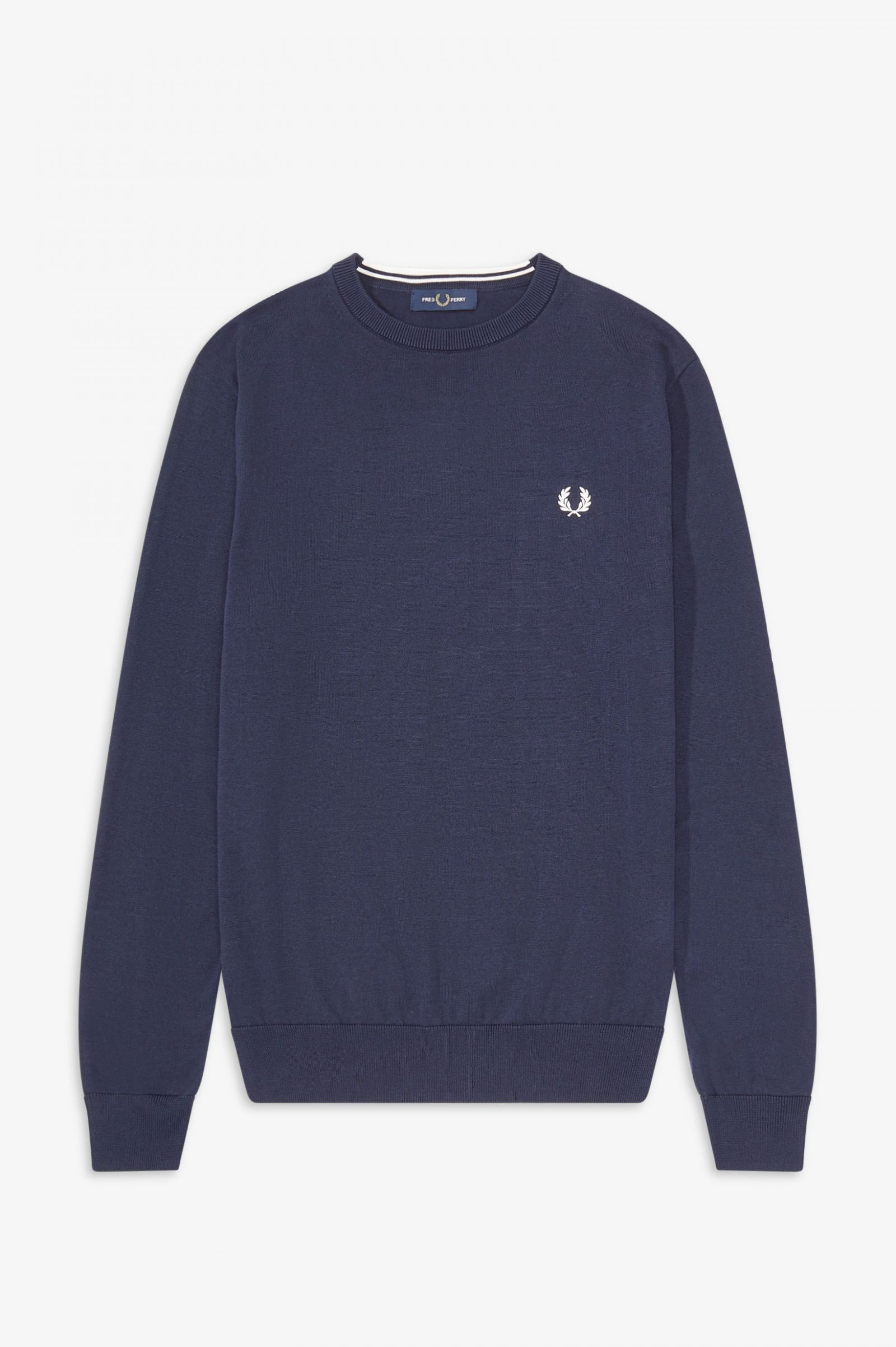 Fred Perry Fred Perry Classic Crew Neck Jumper Navy