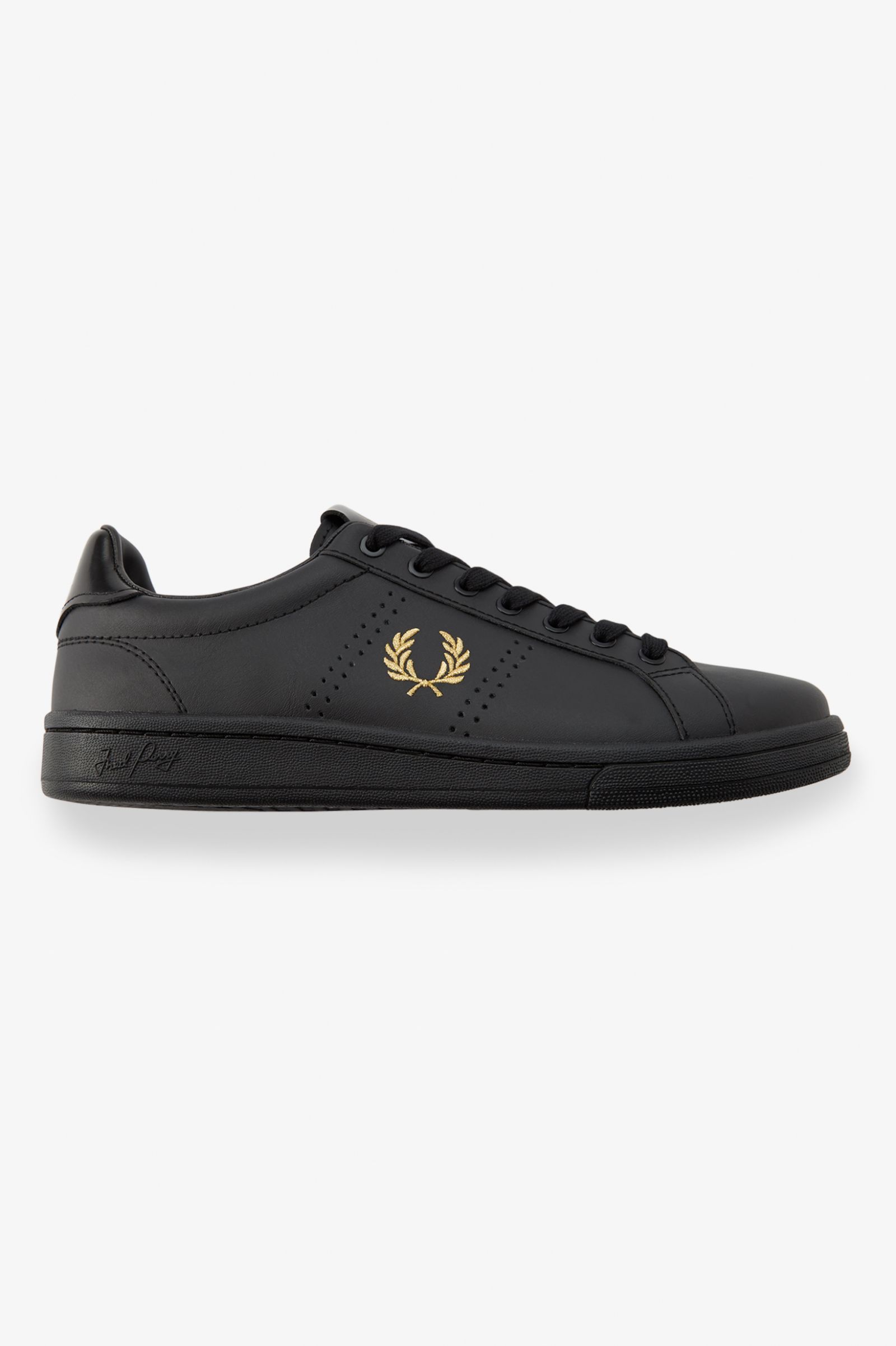 Fred Perry Fred Perry B721 Leather Tab Black