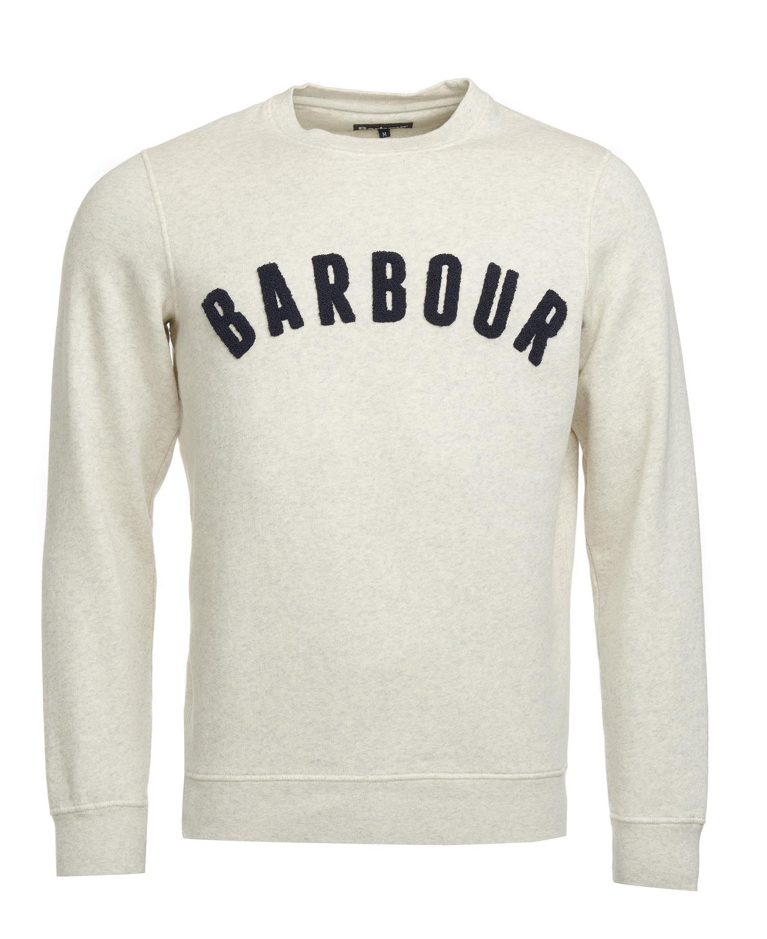 Barbour Barbour Prep Logo Crew Sweatshirt Ecru Marl