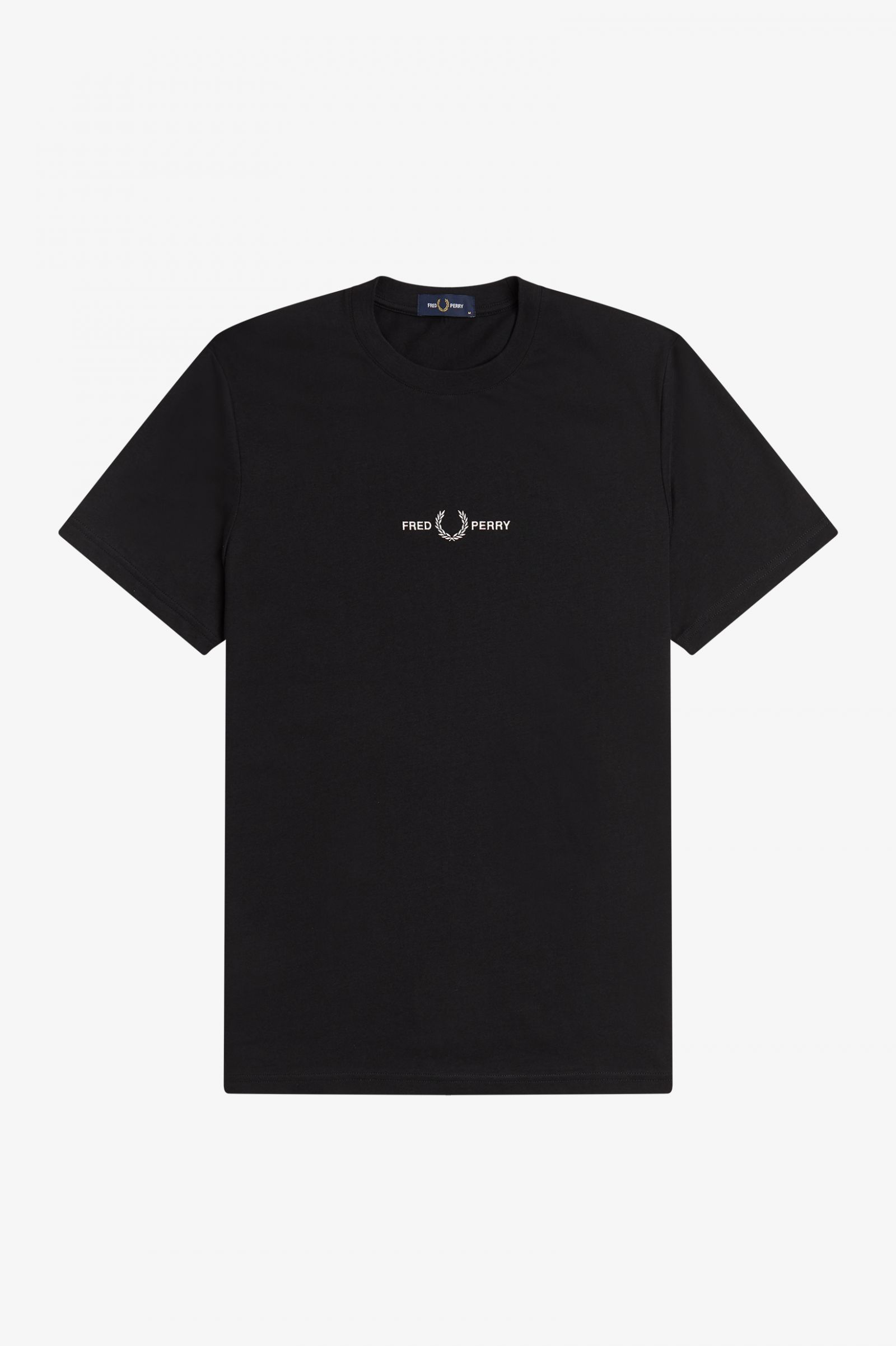 Fred Perry Fred Perry Embroidered Logo T-shirt Black