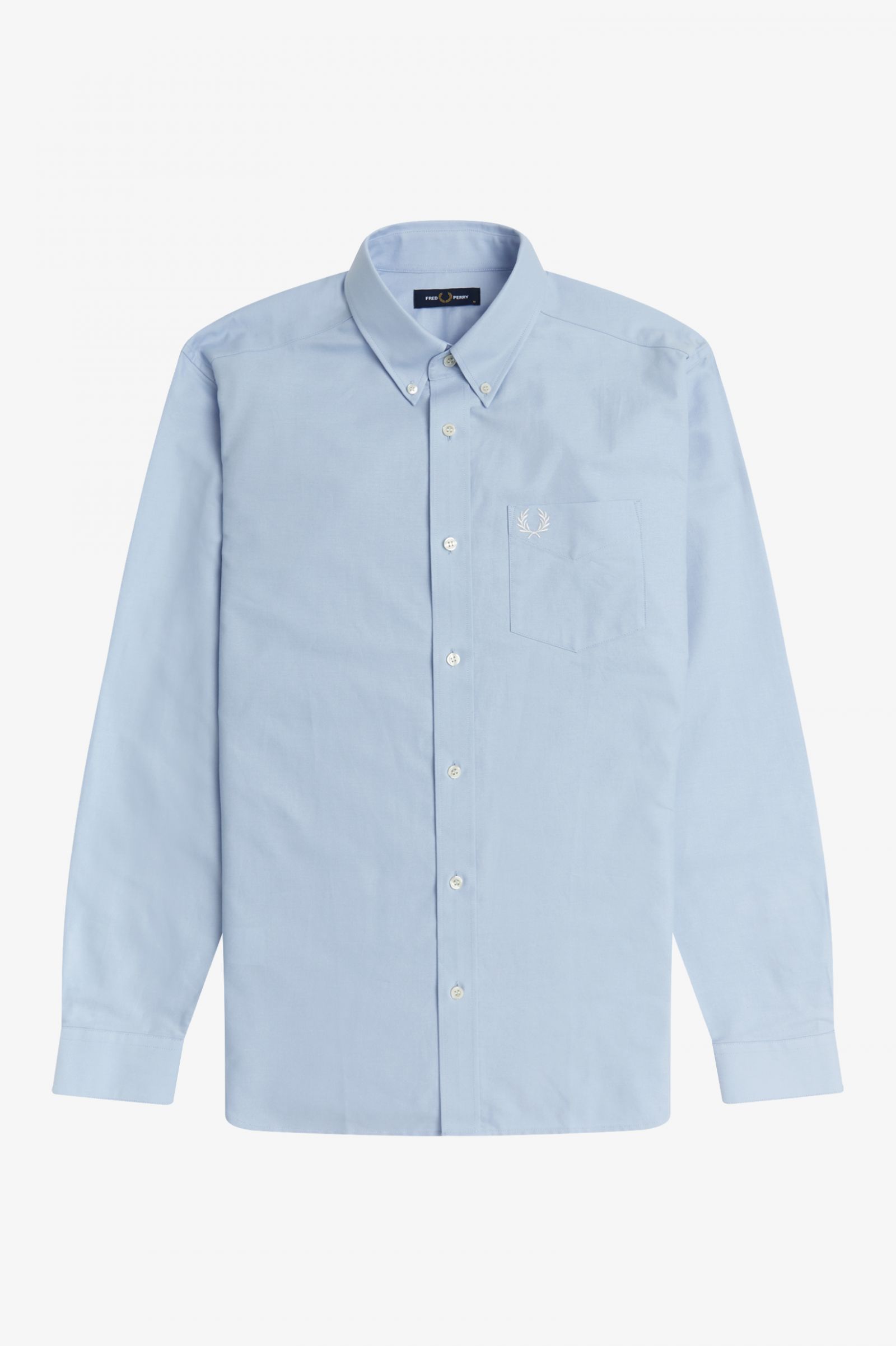 Fred Perry Fred Perry Oxford Shirt Light Smoke