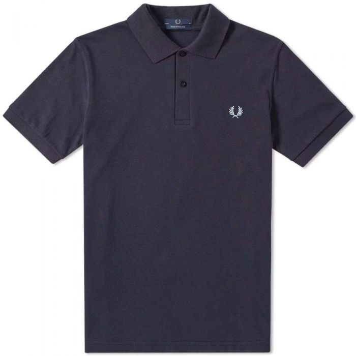 Fred Perry Fred Perry Reissues Original Plain Polo Navy Ice