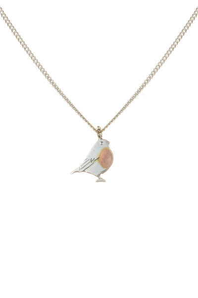 Silver Robin Necklace