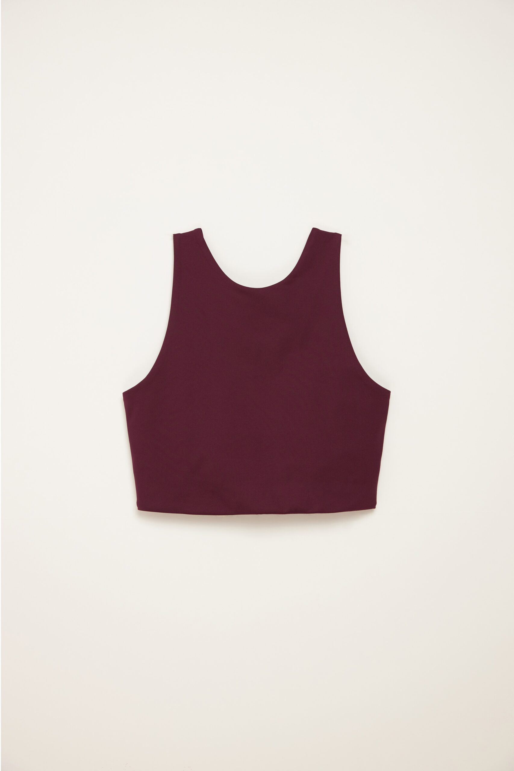 Dylan Crop Bra Plum