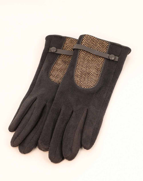 Powder Genevieve Gloves in Slate