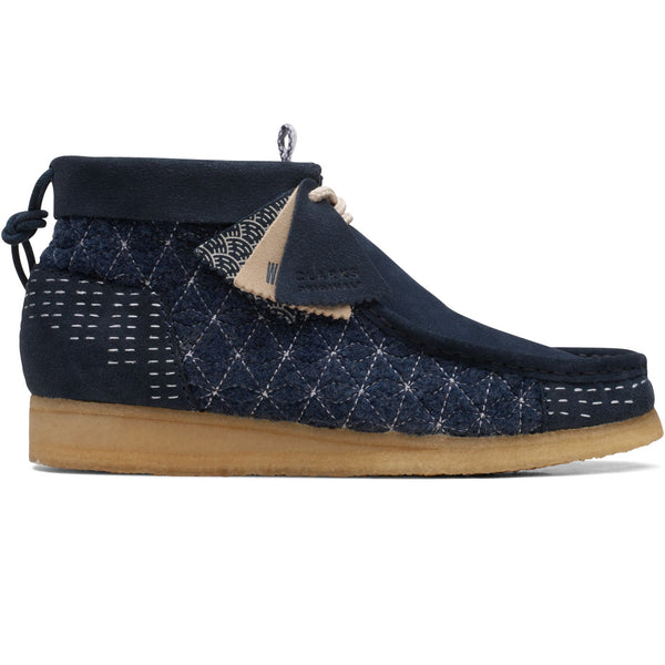 Wallabee Boot - Navy Shashiko